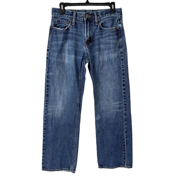 American Eagle Outfitters Other - American Eagle Jeans Mens 30x30 Bootcut Distressed Blue Denim Medium (28x30 Tag)